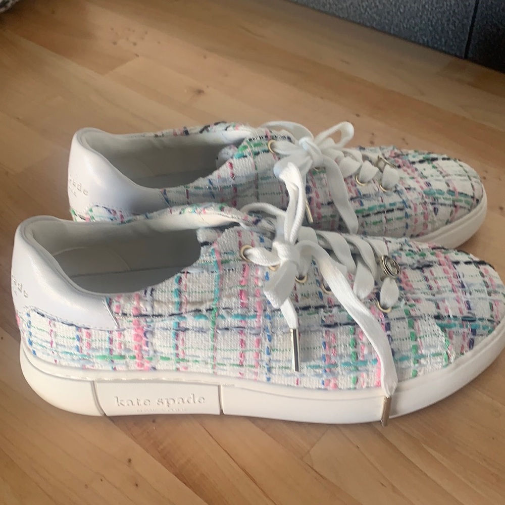 Adorable and colorful Kate Spade Lift sneakers